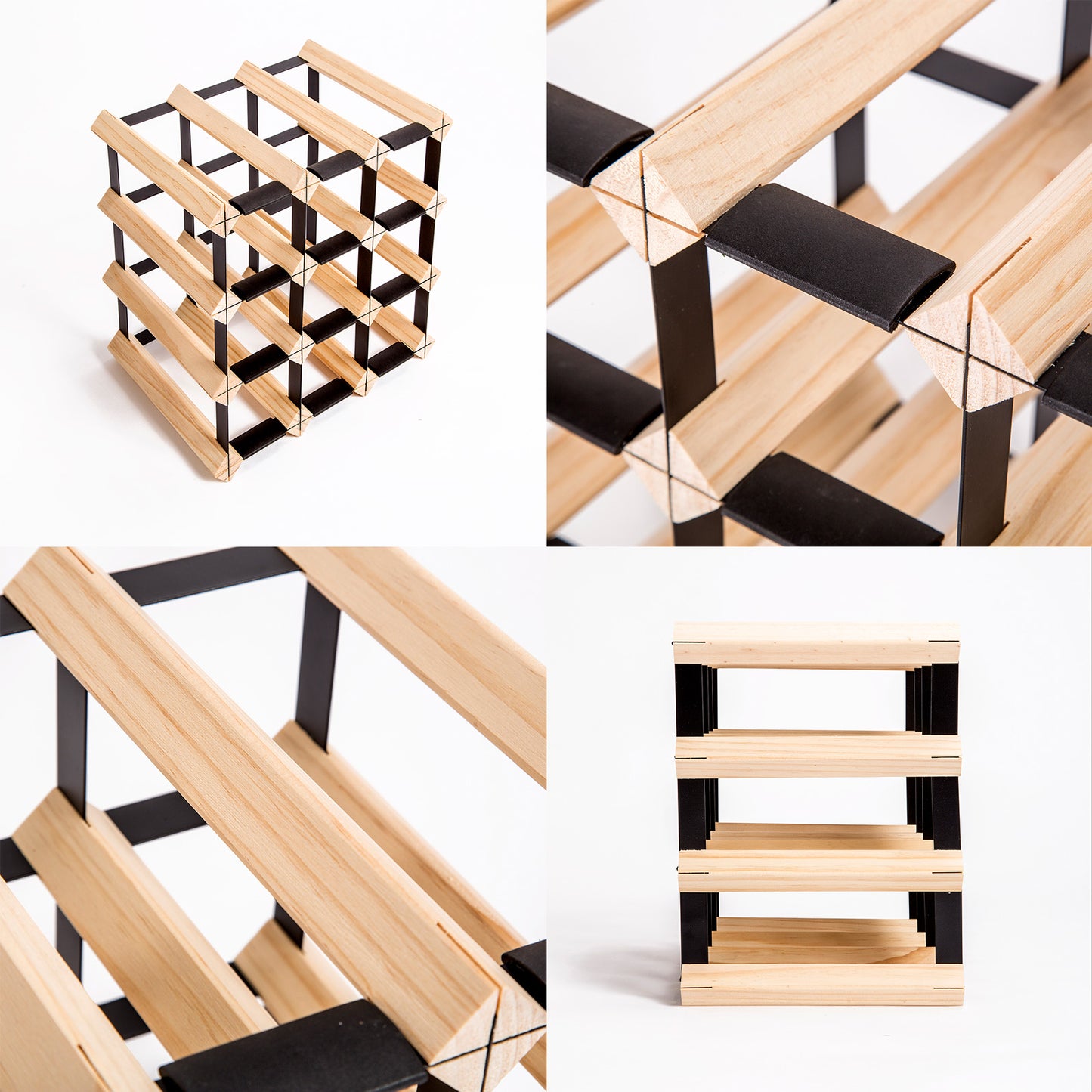 la-bella-12-bottle-timber-wine-rack-storage-cellar-organiser www.mallsonline.com.au