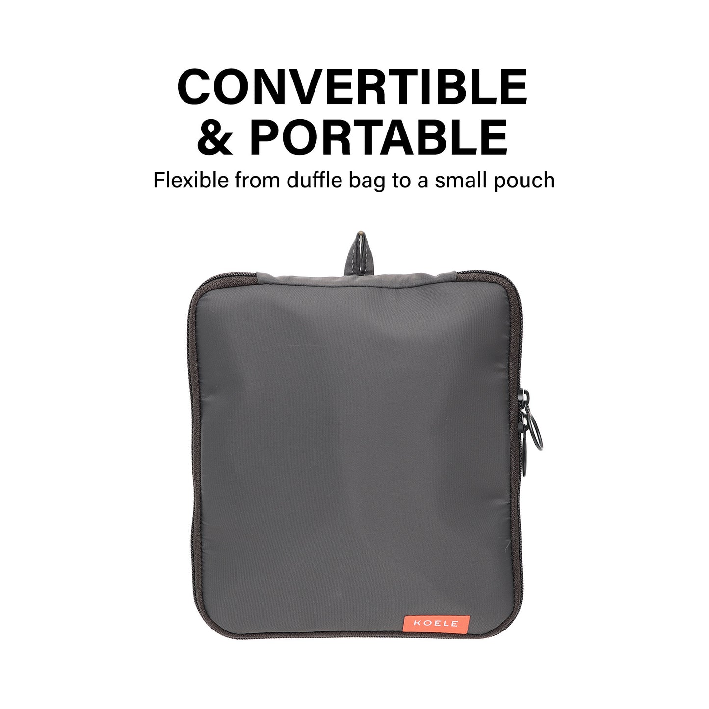 koele-khaki-shopper-bag-travel-duffle-bag-foldable-laptop-luggage-ko-boston at www.mallsonline.com.au