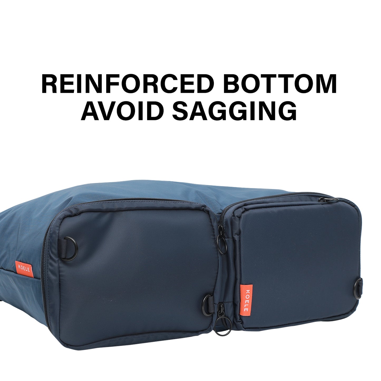 koele-navy-shopper-bag-tote-bag-foldable-travel-laptop-grocery-ko-dual at www.mallsonline.com.au