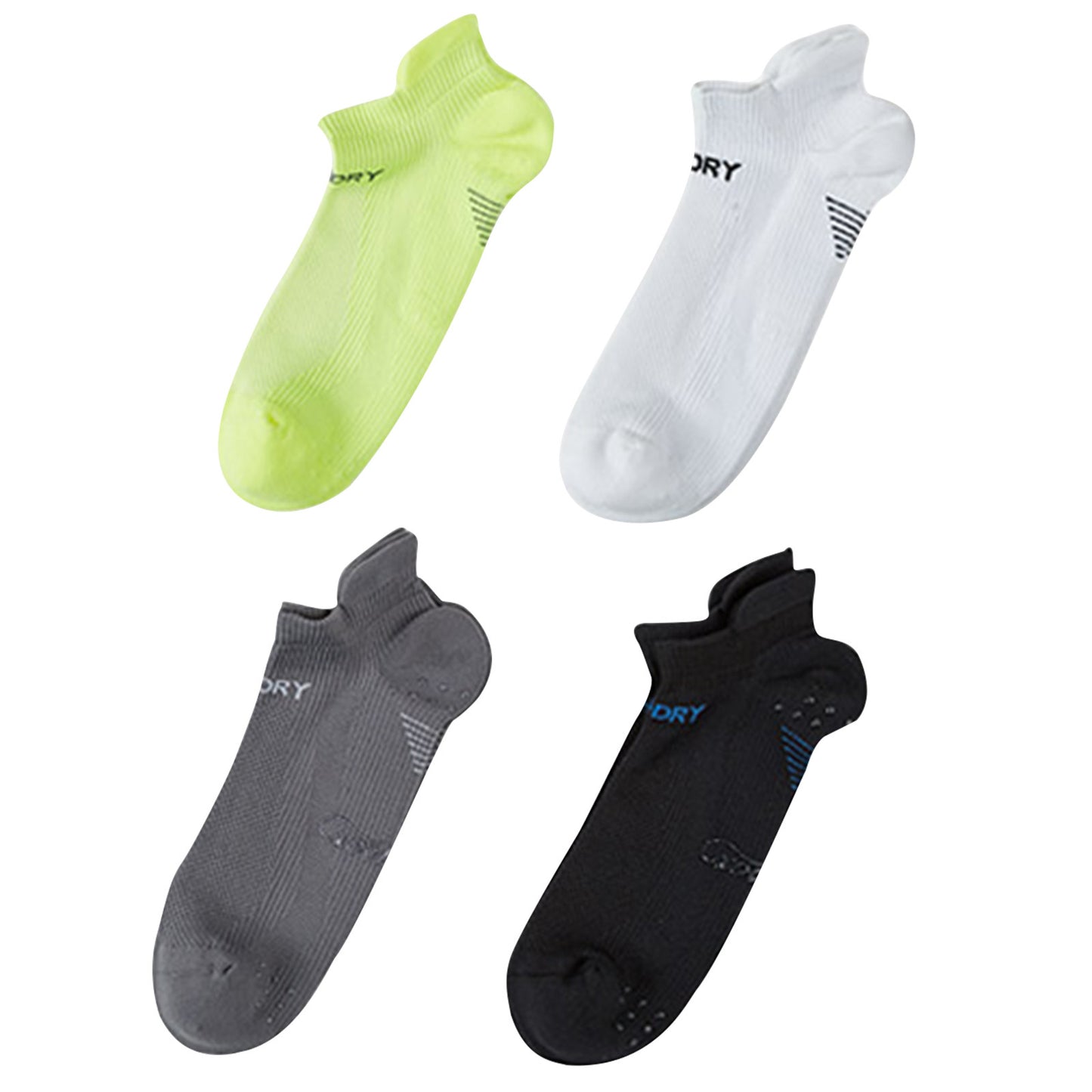 rexy-4-pack-large-multi-colour-seamless-sport-sneakers-socks-non-slip-heel-tab at www.mallsonline.com.au