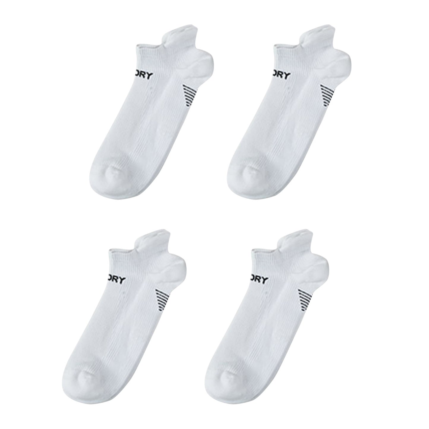 rexy-4-pack-medium-white-seamless-sport-sneakers-socks-non-slip-heel-tab at www.mallsonline.com.au