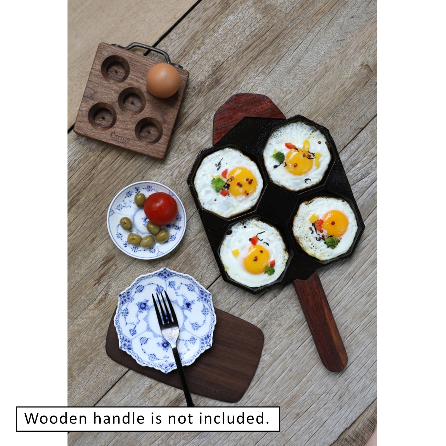 mommys-pot-23cm-cast-iron-traditional-egg-pan-non-stick-pre-seasoned at www.mallsonline.com.au