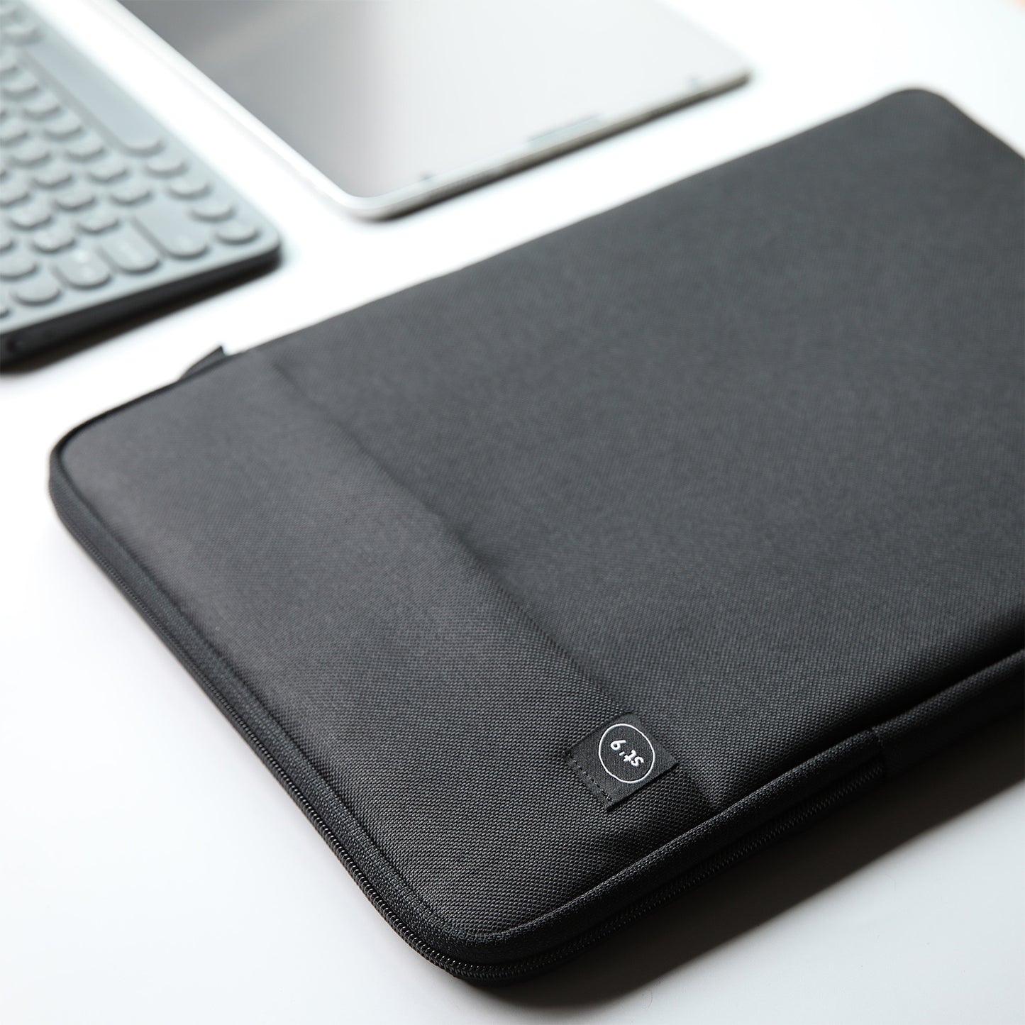 st9-l-size-15-inch-black-laptop-sleeve-padded-travel-carry-case-bag-luke at www.mallsonline.com.au