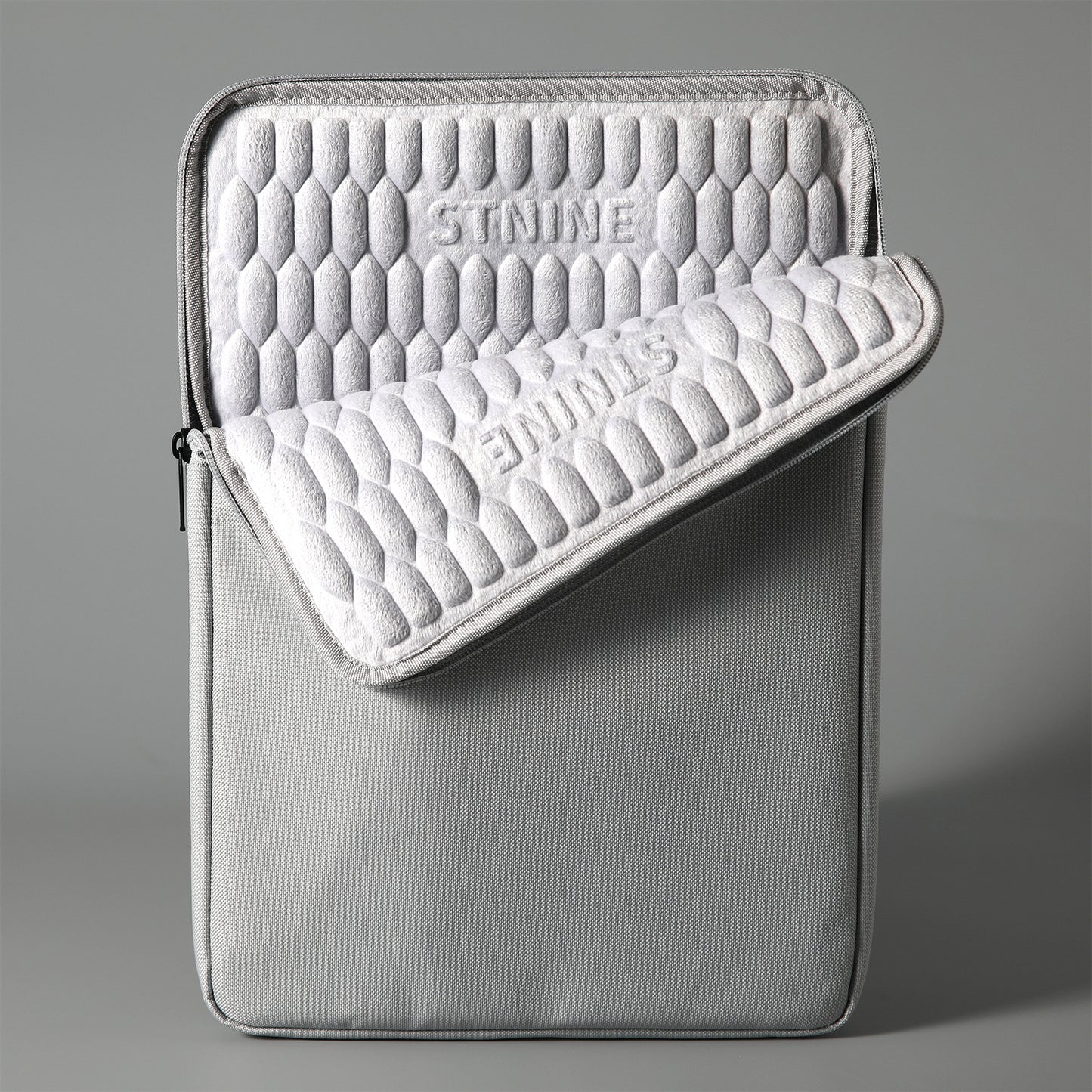 st9-l-size-15-inch-grey-laptop-sleeve-padded-travel-carry-case-bag-luke at www.mallsonline.com.au