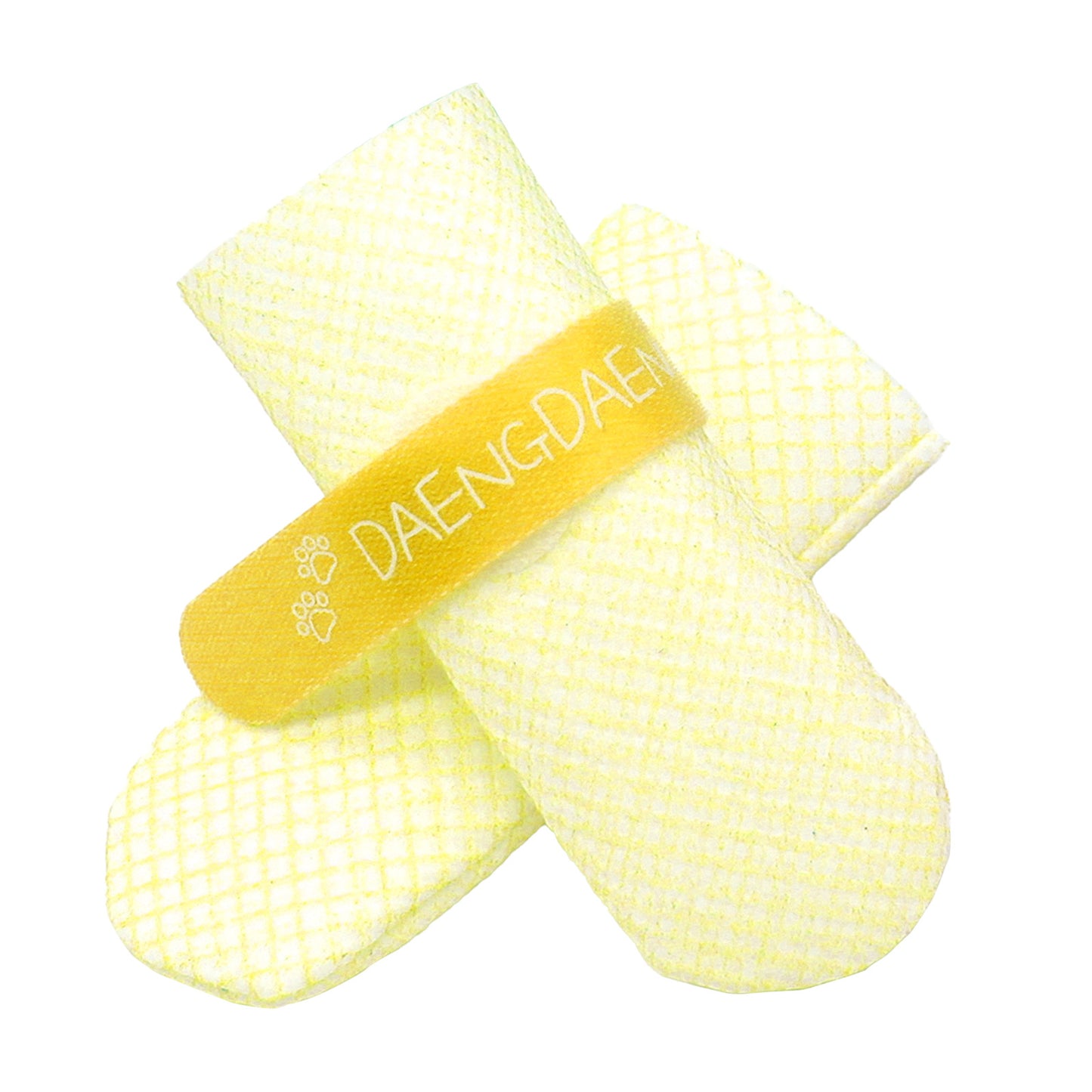 daeng-daeng-shoes-28pc-m-yellow-dog-shoes-waterproof-disposable-boots-anti-slip-socks www.mallsonline.com.au