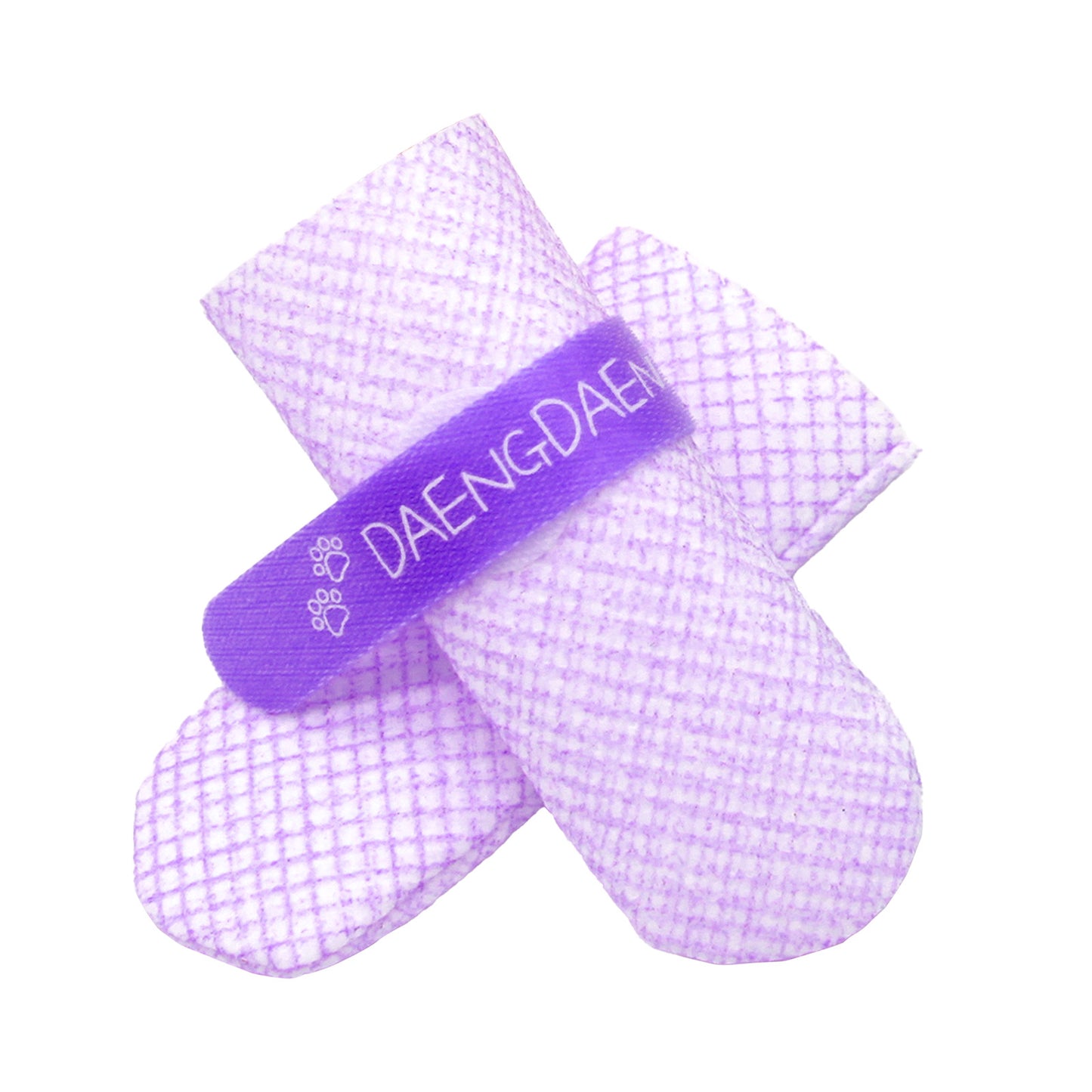 daeng-daeng-shoes-28pc-s-violet-dog-shoes-waterproof-disposable-boots-anti-slip-socks www.mallsonline.com.au