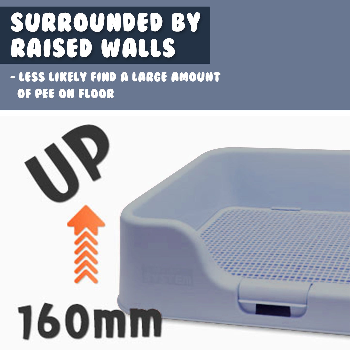 ps-korea-blue-dog-pet-potty-tray-training-toilet-raised-walls-t1 www.mallsonline.com.au