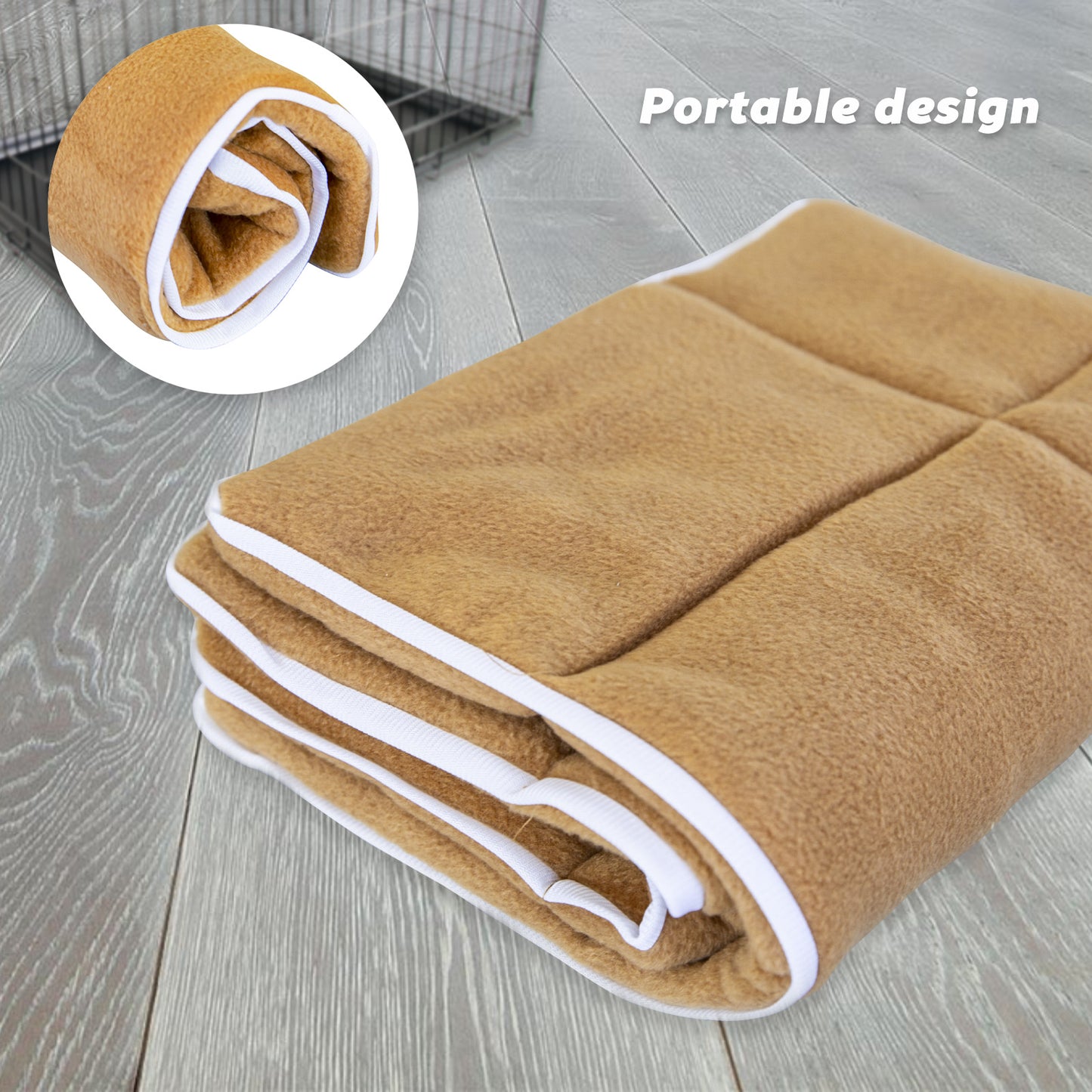 paw-mate-48inch-beige-pet-cushion-mat-dog-cat-pad www.mallsonline.com.au