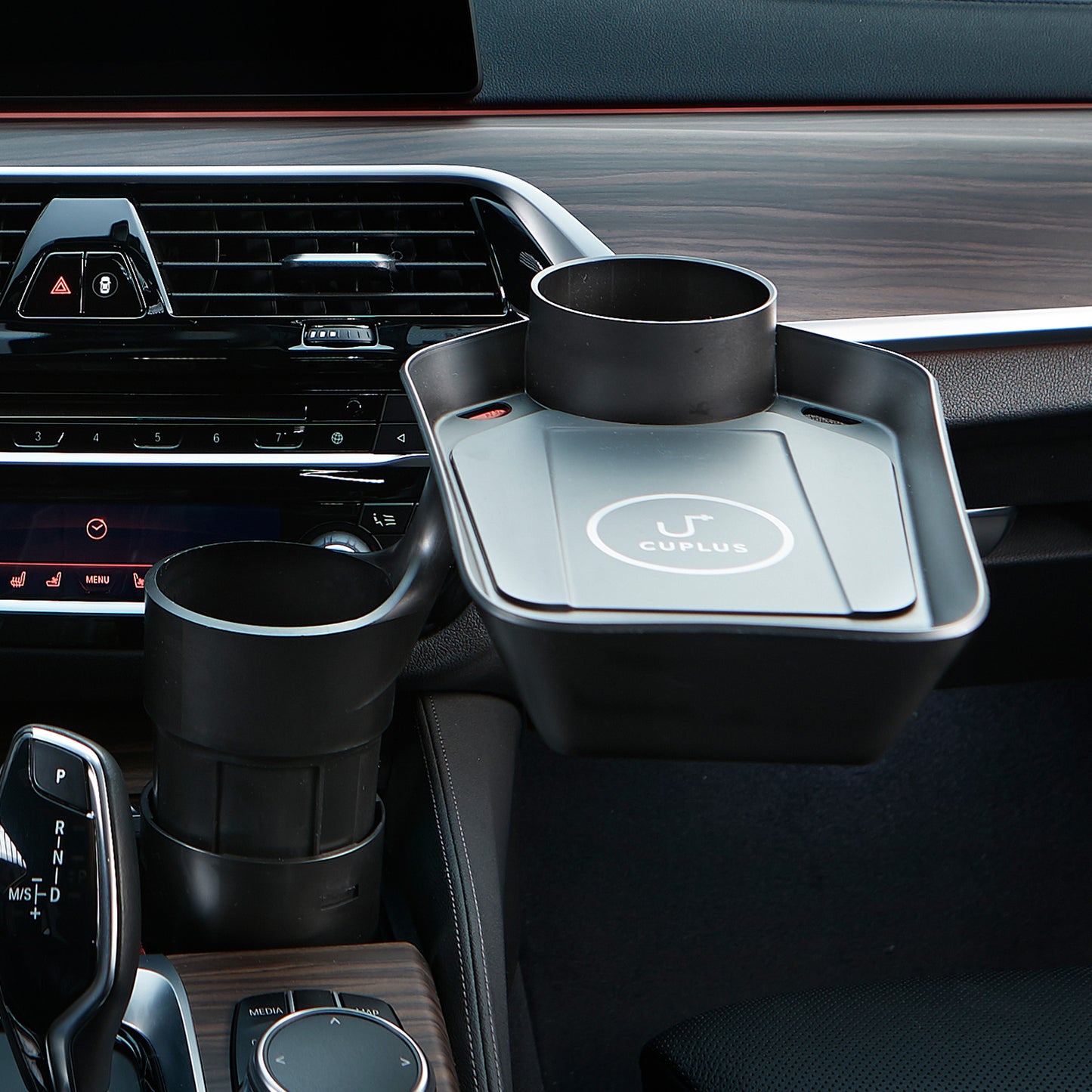 kustom-10w-car-cup-holder-extension-fast-wireless-charger-tray at www.mallsonline.com.au
