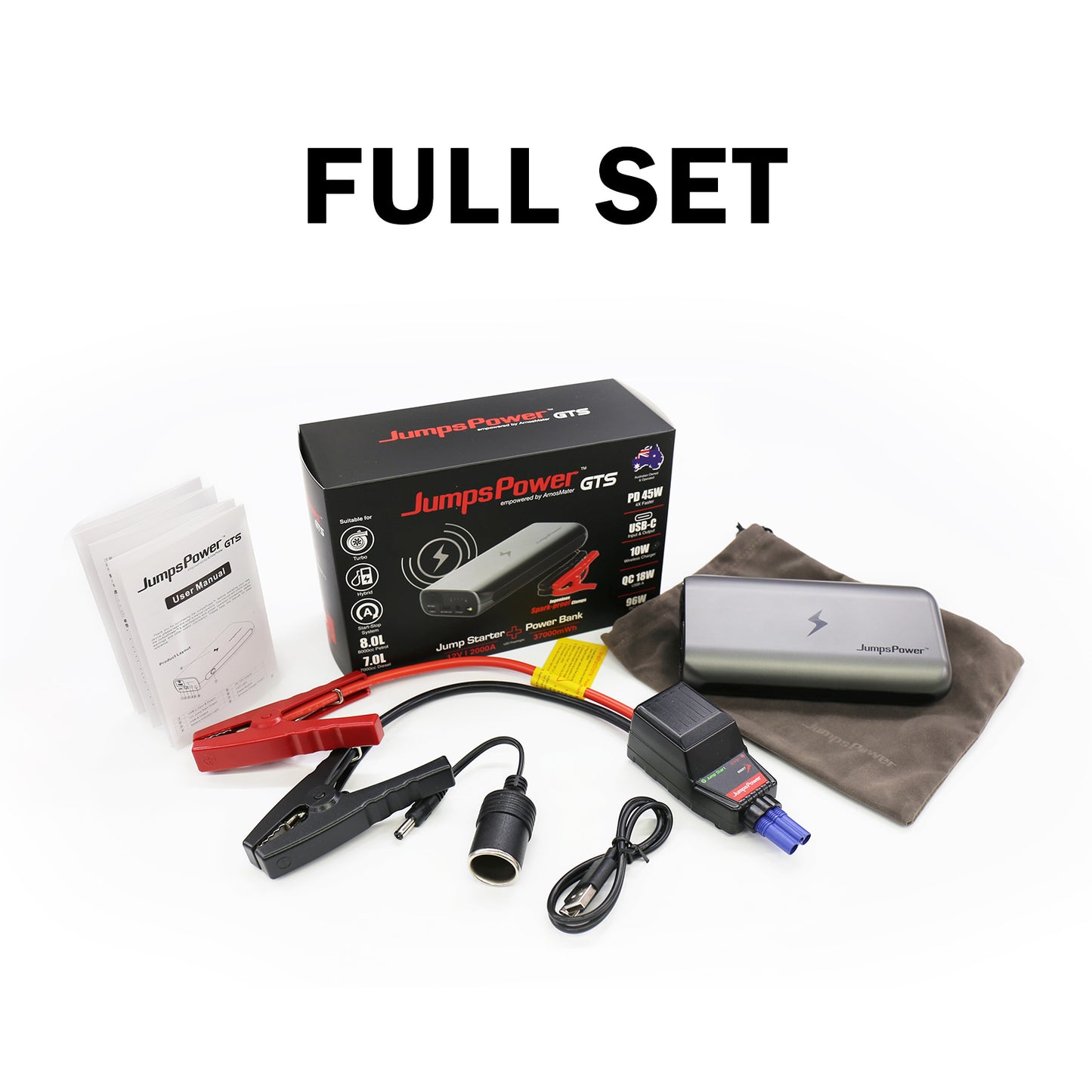 jumpspower-gts-37000mwh-jump-starter-2000a-usb-c-powerbank-wireless-charger at www.mallsonline.com.au