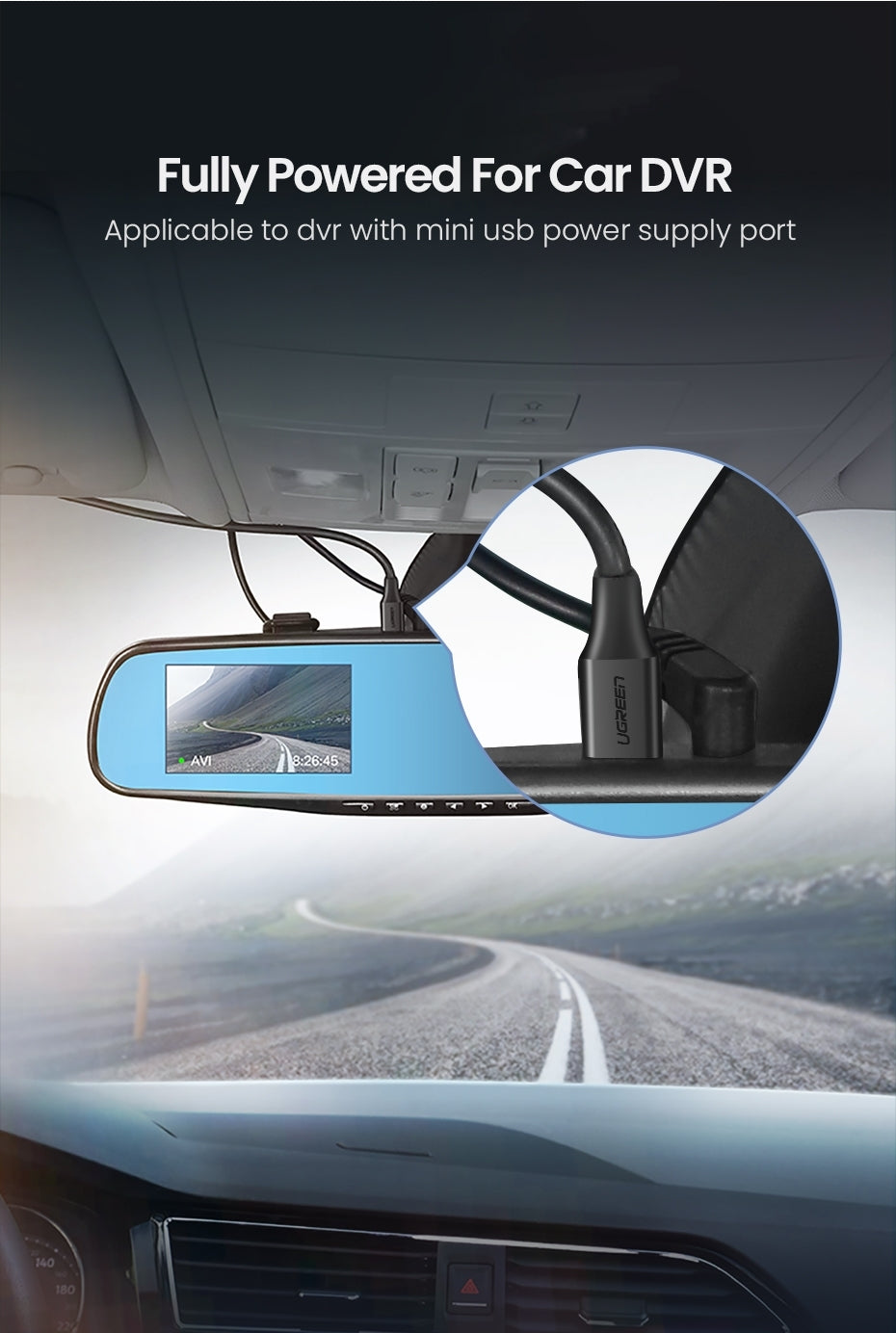 ugreen-10355-usb-a-to-mini-usb-cable-1m at www.mallsonline.com.au