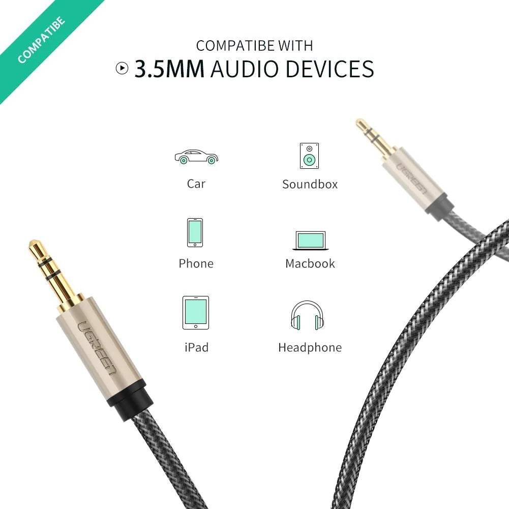 ugreen-10602-3-5mm-male-to-male-aux-stereo-cable-1m at www.mallsonline.com.au