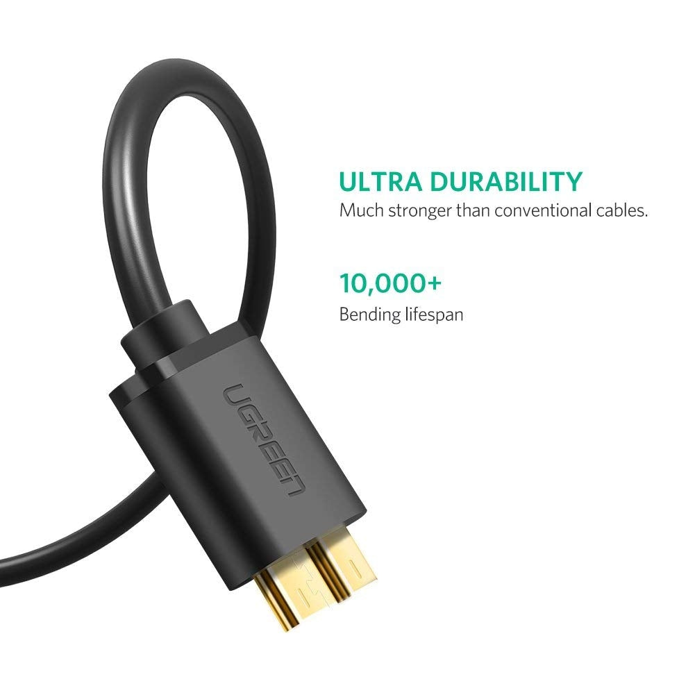 ugreen-usb-3-0-a-male-to-micro-usb-3-0-male-cable-black-0-5m-10840 at www.mallsonline.com.au