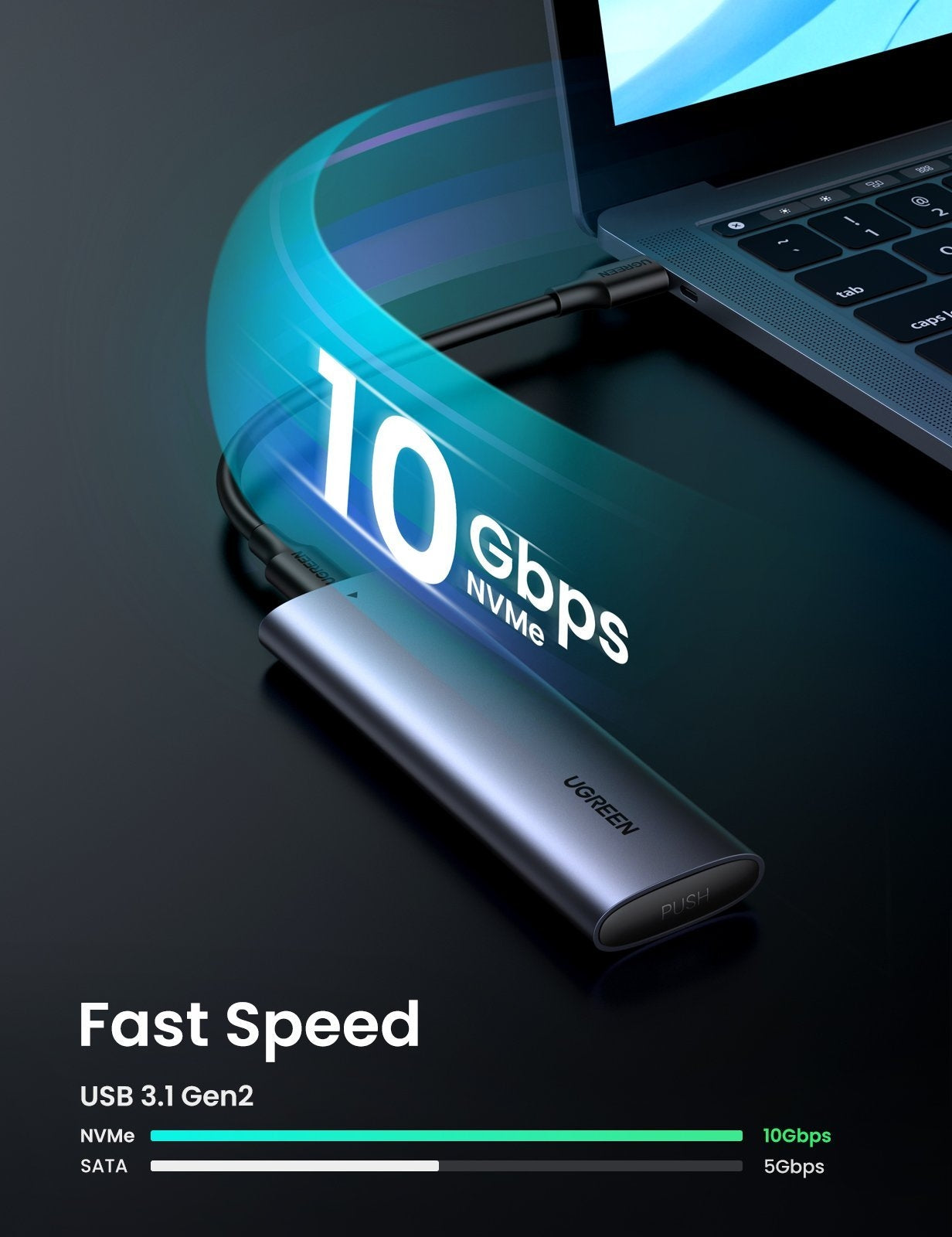 ugreen-10902-m-2-pcie-nvme-ssd-enclosure at www.mallsonline.com.au