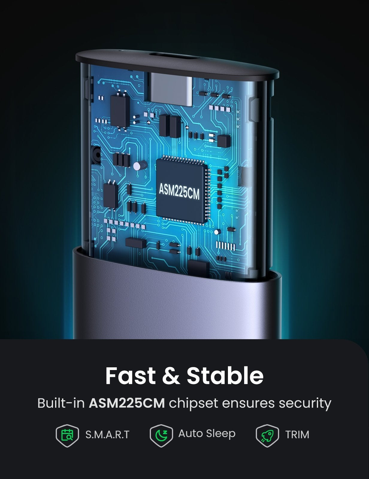 ugreen-10902-m-2-pcie-nvme-ssd-enclosure at www.mallsonline.com.au