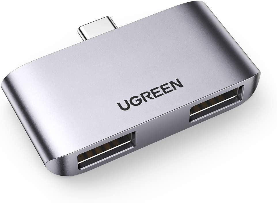 ugreen-10912-usb-c-to-usb-3-0-x2-adapter at www.mallsonline.com.au