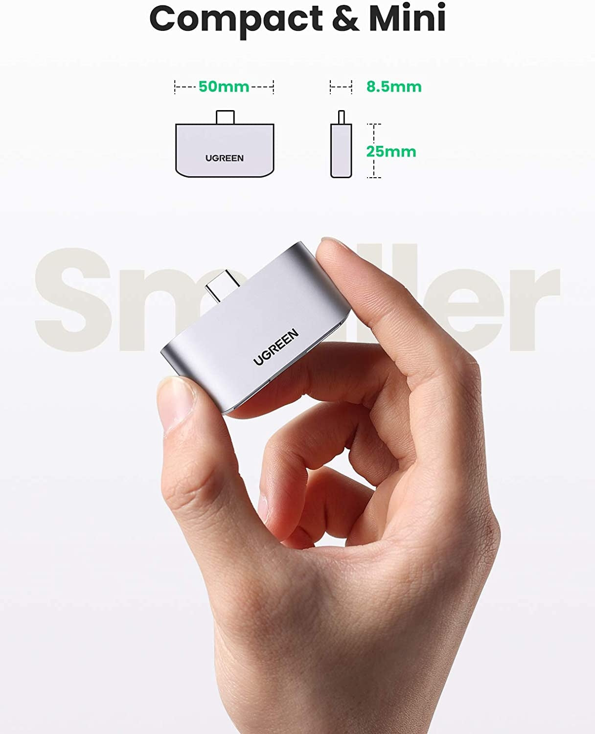 ugreen-10912-usb-c-to-usb-3-0-x2-adapter at www.mallsonline.com.au