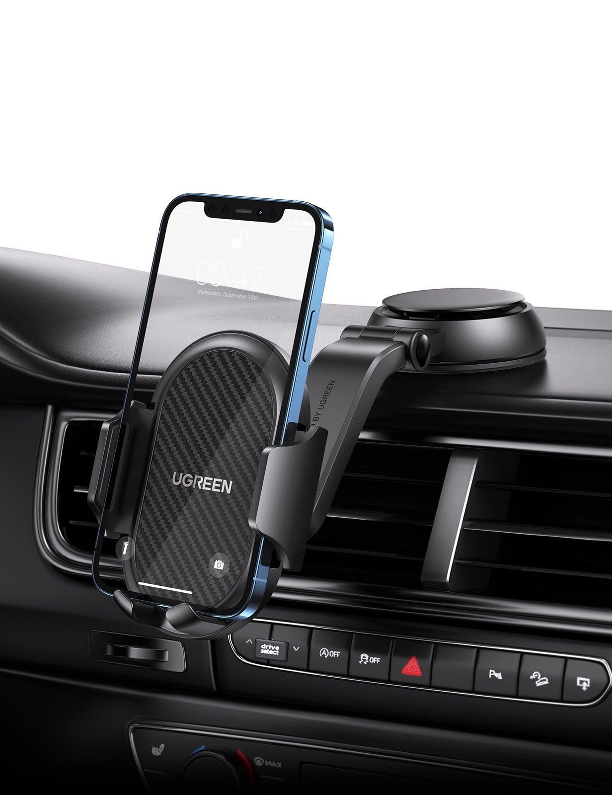 ugreen-20473-waterfall-shaped-suction-cup-phone-mount at www.mallsonline.com.au