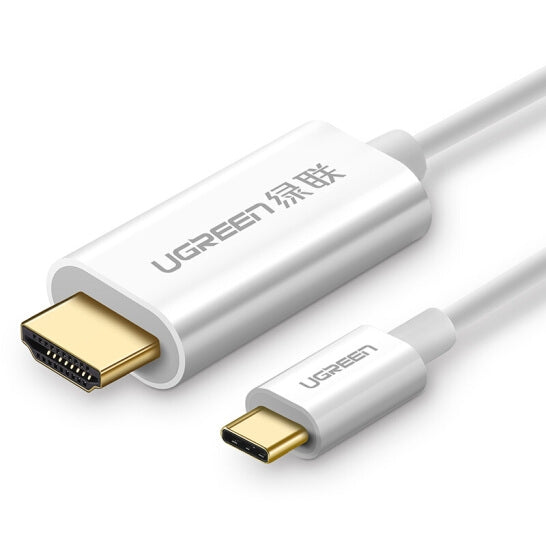 ugreen-typec-to-hdmi-1-5m-cable-white-30841 at www.mallsonline.com.au