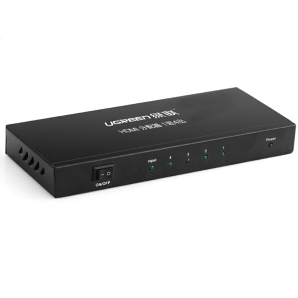 ugreen-1-x-4-hdmi-amplifier-splitter-black-40202 at www.mallsonline.com.au
