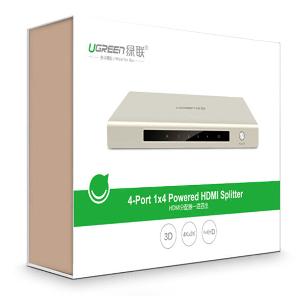 ugreen-hdmi-1-x-4-amplifier-splitter-zinc-alloy-40277 at www.mallsonline.com.au