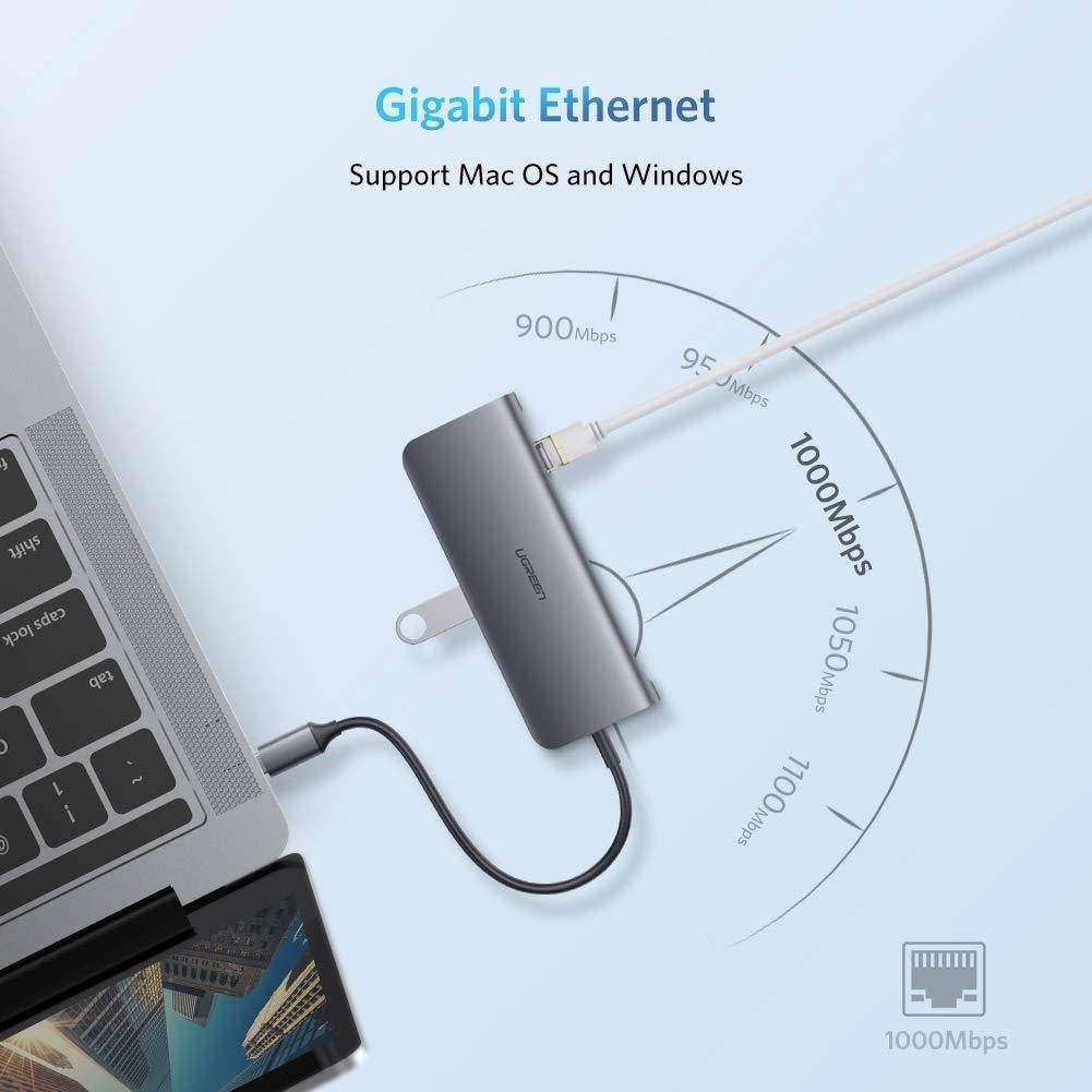 ugreen-type-c-9-in-1-multifunction-adapter-hdmi-vga-gigabit-typec-usb3-0-x-3-sd-tf-40873 at www.mallsonline.com.au