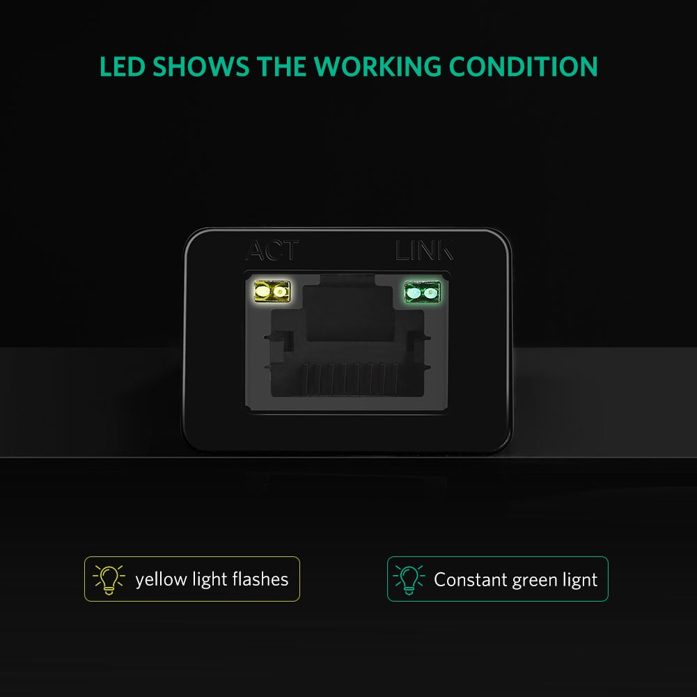 ugreen-usb-type-c-to-10-100-1000m-ethernet-adapter-black-50307 at www.mallsonline.com.au
