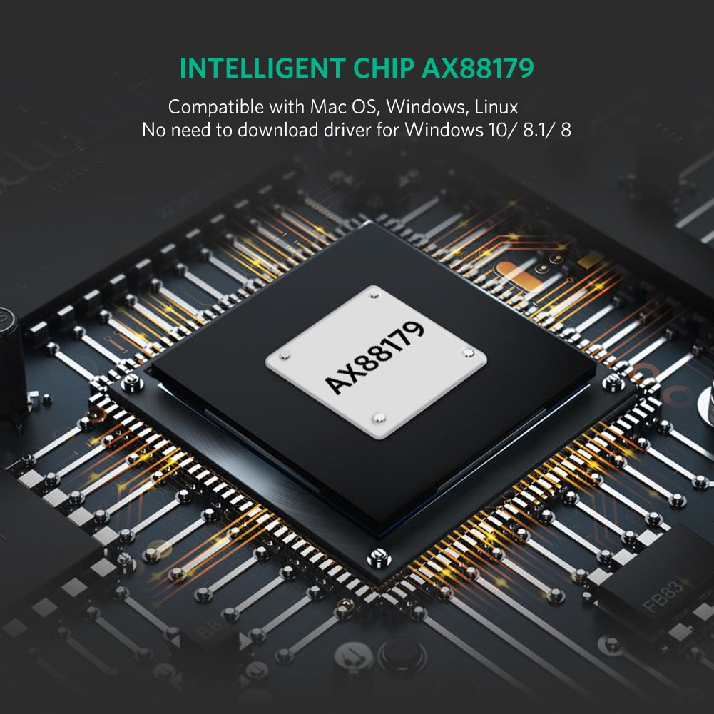 ugreen-usb-type-c-to-10-100-1000m-ethernet-adapter-black-50307 at www.mallsonline.com.au