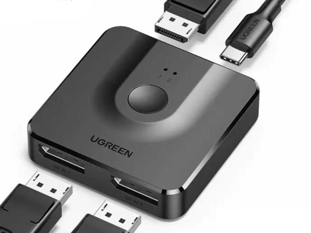 ugreen-60622-displayport-dp-1-2-bidrectional-switch at www.mallsonline.com.au