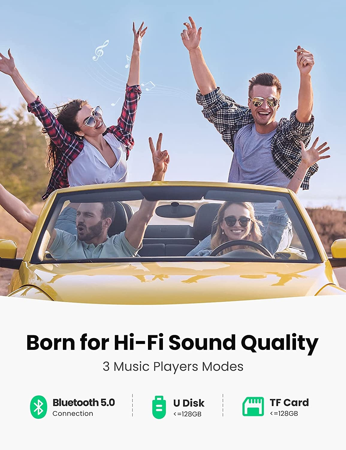 ugreen-80910-car-bluetooth-5-0-fm-transmitter at www.mallsonline.com.au