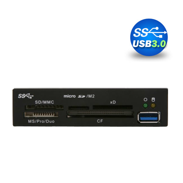 3-5-usb-3-0-all-in-one-internal-card-reader-full-long-metal-with-front-usb-black at www.mallsonline.com.au