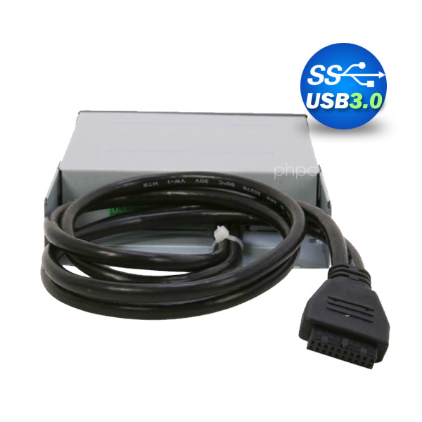 3-5-usb-3-0-all-in-one-internal-card-reader-full-long-metal-with-front-usb-black at www.mallsonline.com.au
