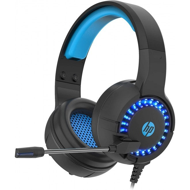 hp-dhe-8011um-usb-3-5mm-with-led-stereo-gaming-headset at www.mallsonline.com.au