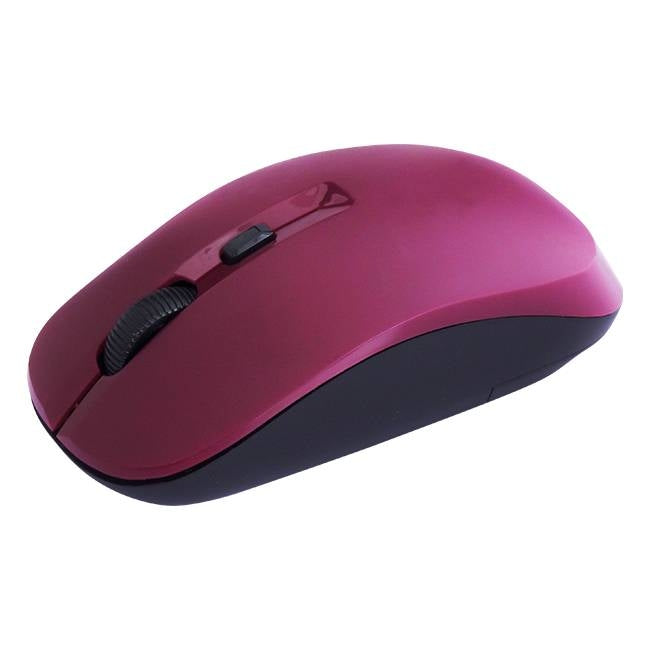 cliptec-smooth-max-1600dpi-2-4ghz-wireless-optical-mouse-maroon at www.mallsonline.com.au