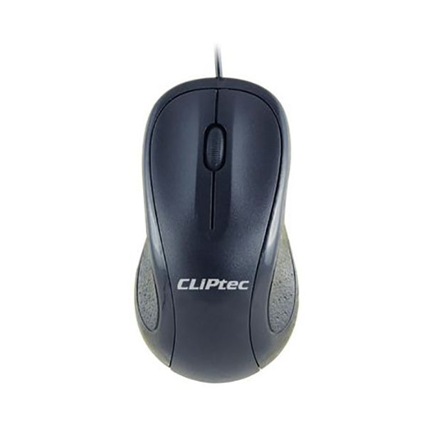 cliptec-scroll-max-1000dpi-usb-optical-mouse-black at www.mallsonline.com.au