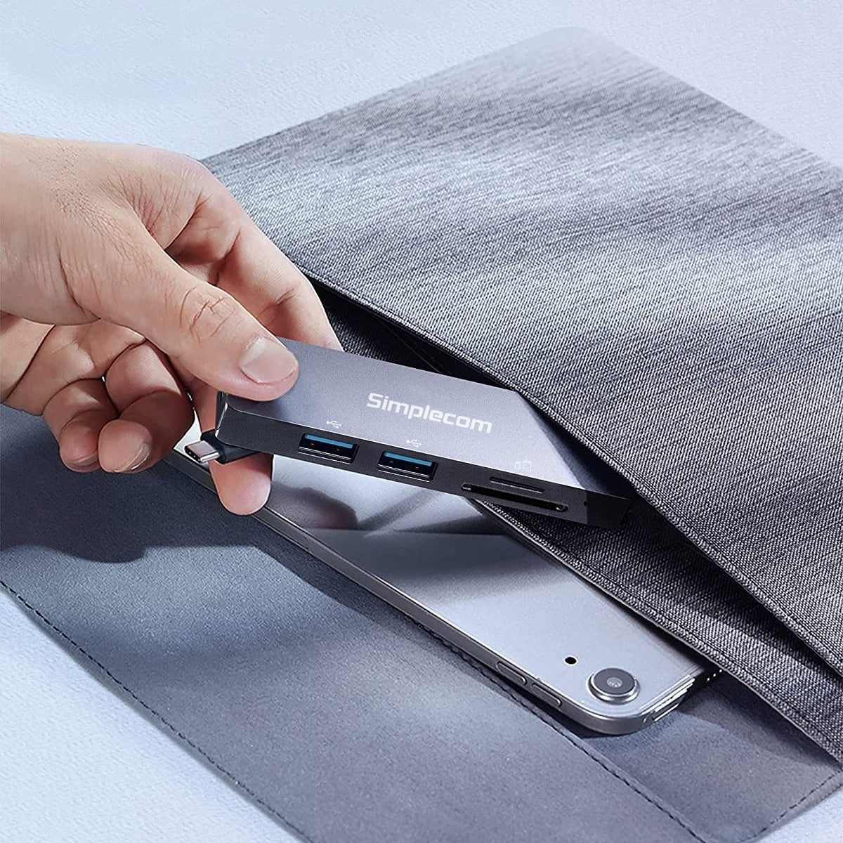 simplecom-ch255-usb-c-5-in-1-multiport-adapter-3-port-usb-a-hub-with-sd-microsd-card-reader at www.mallsonline.com.au