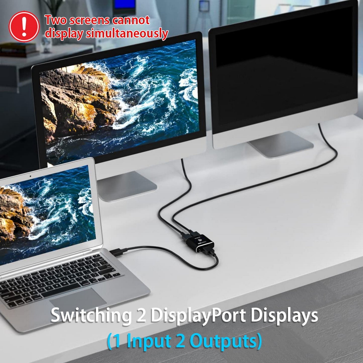 simplecom-cm202-bi-directional-2-way-displayport-switch-selector-dp-1-4-8k at www.mallsonline.com.au