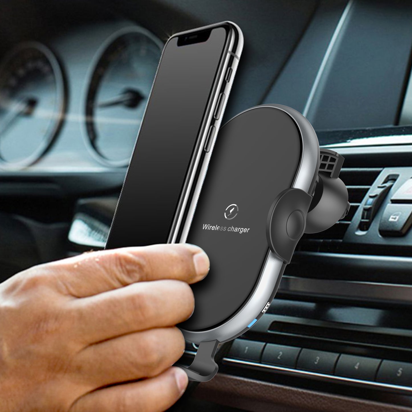 c366-automatic-clamping-wireless-car-charger-with-backlight at www.mallsonline.com.au