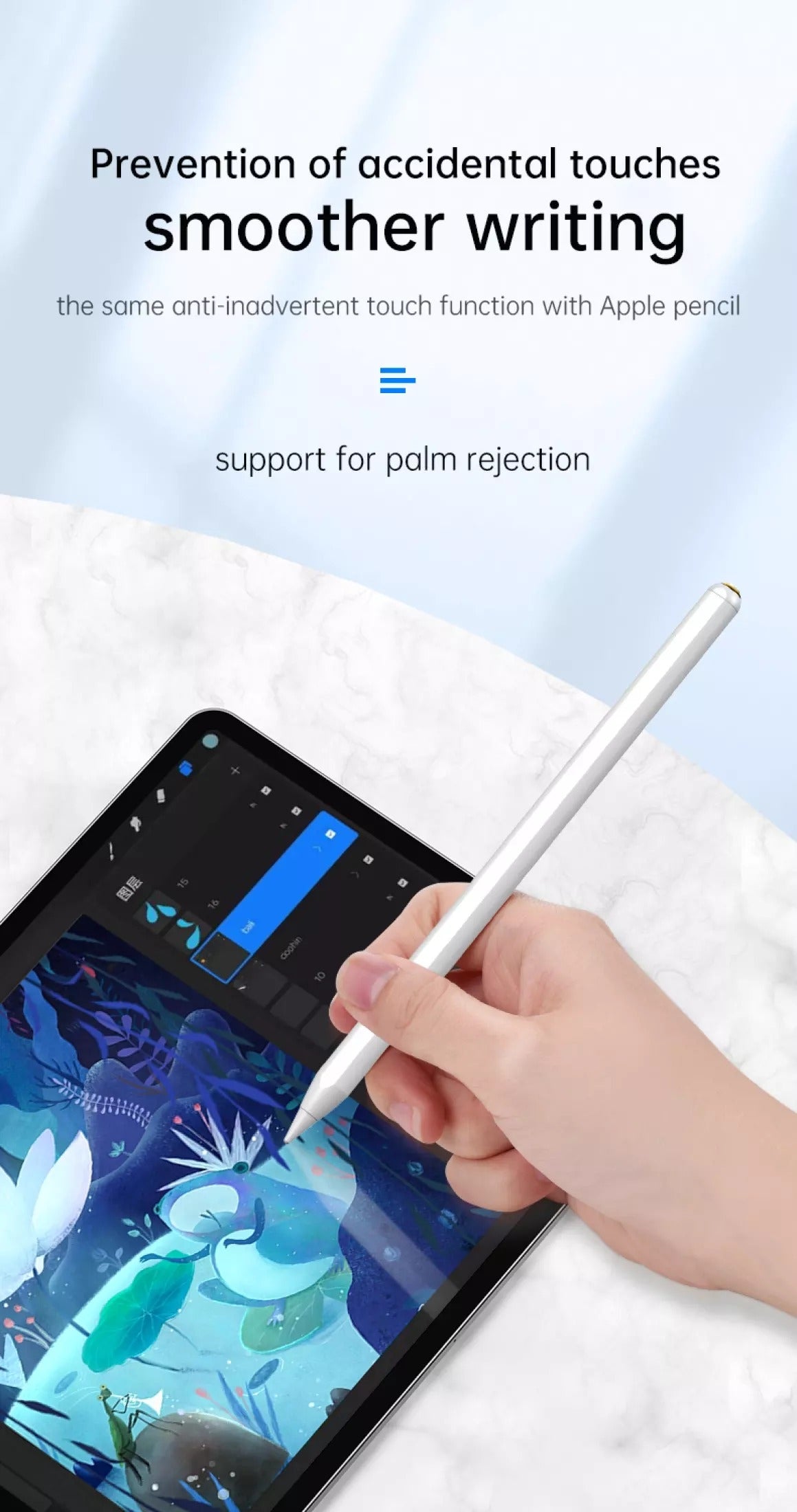 choetech-hg04-automatic-capacitive-stylus-pen-for-ipad at www.mallsonline.com.au