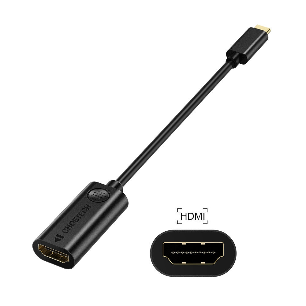 choetech-hub-h04bk-usb-3-1-type-to-hdmi-adapter-hub at www.mallsonline.com.au