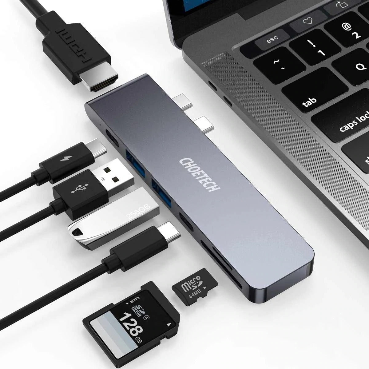 choetech-hub-m14-usb-c-7-in-1-expand-docking-station-hub-for-macbook-pro at www.mallsonline.com.au