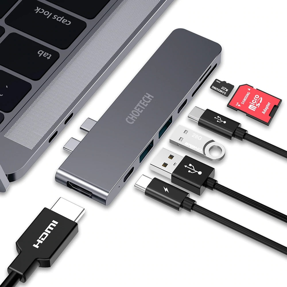 choetech-hub-m14-usb-c-7-in-1-expand-docking-station-hub-for-macbook-pro at www.mallsonline.com.au