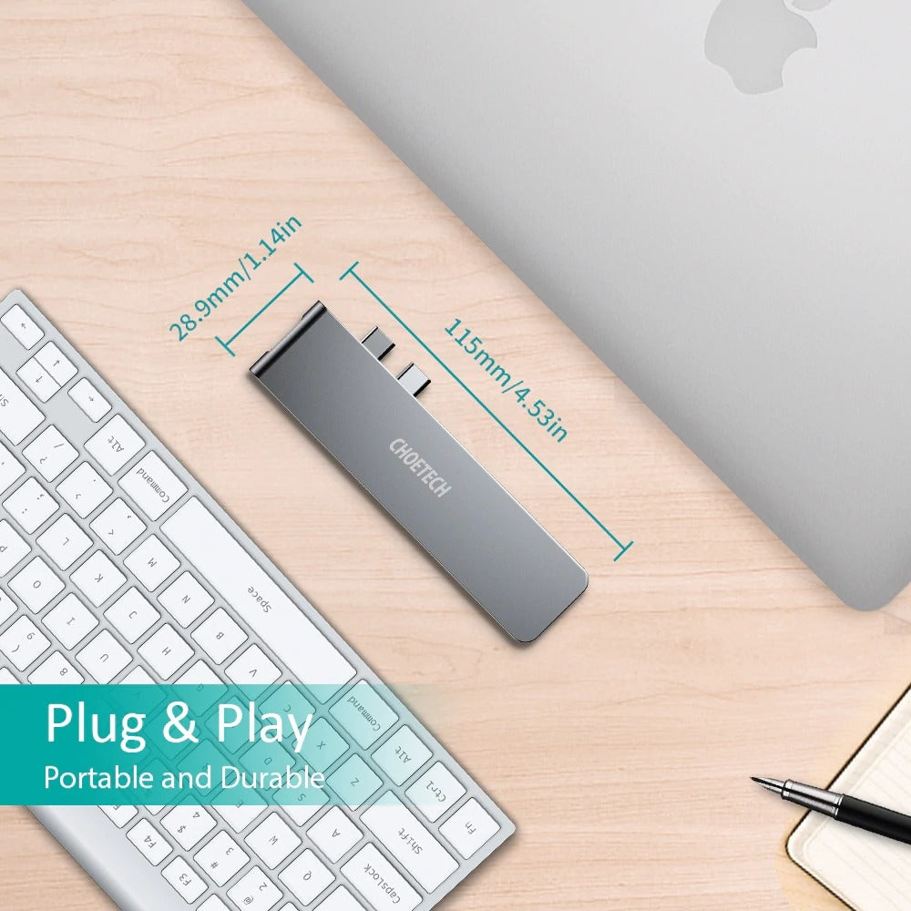 choetech-hub-m14-usb-c-7-in-1-expand-docking-station-hub-for-macbook-pro at www.mallsonline.com.au