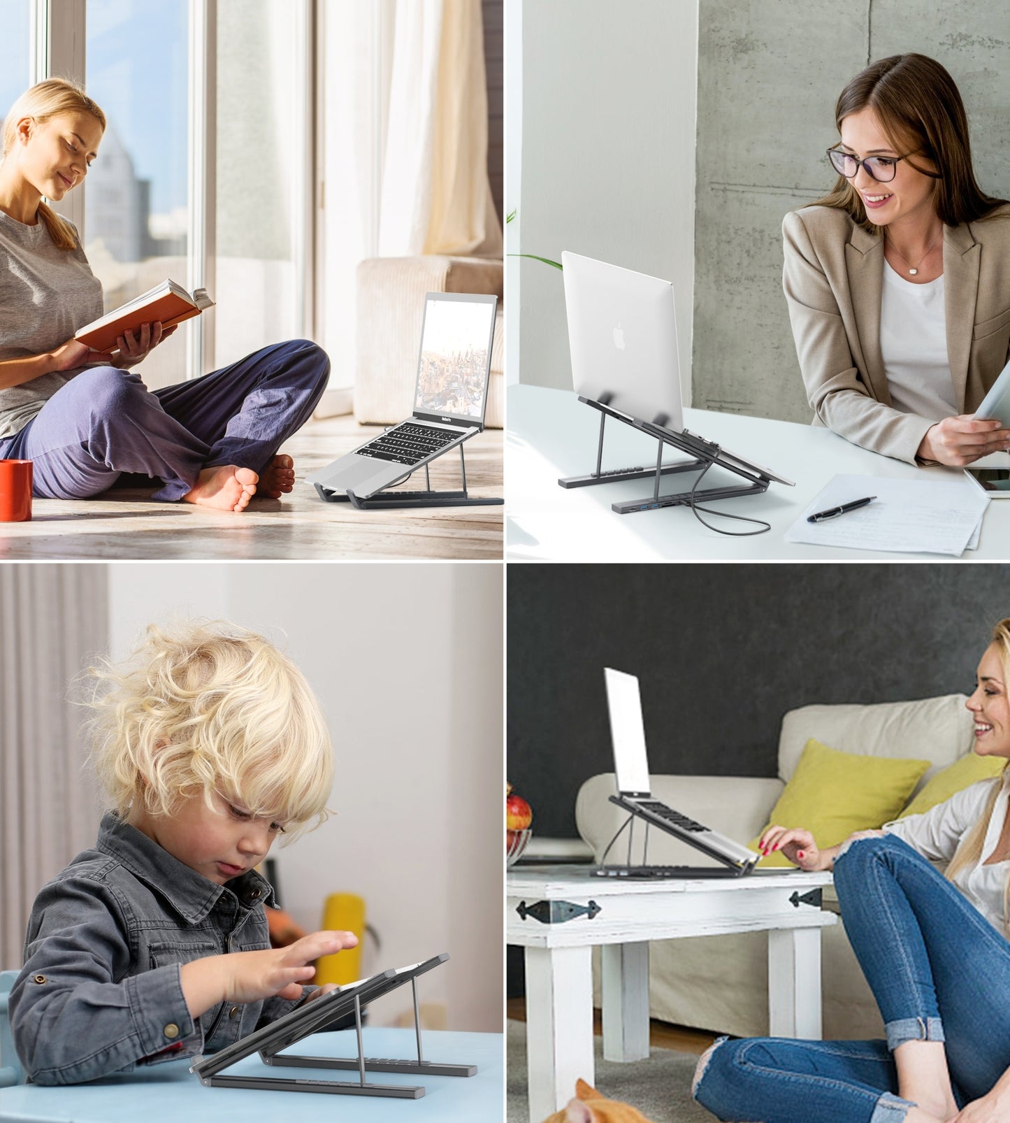 choetech-hub-m48-7-in-1-hub-foldable-laptop-stand-usb-c-to-hdmi-4k-usb-a-tf-sd-usb-c-with-pd-charging at www.mallsonline.com.au