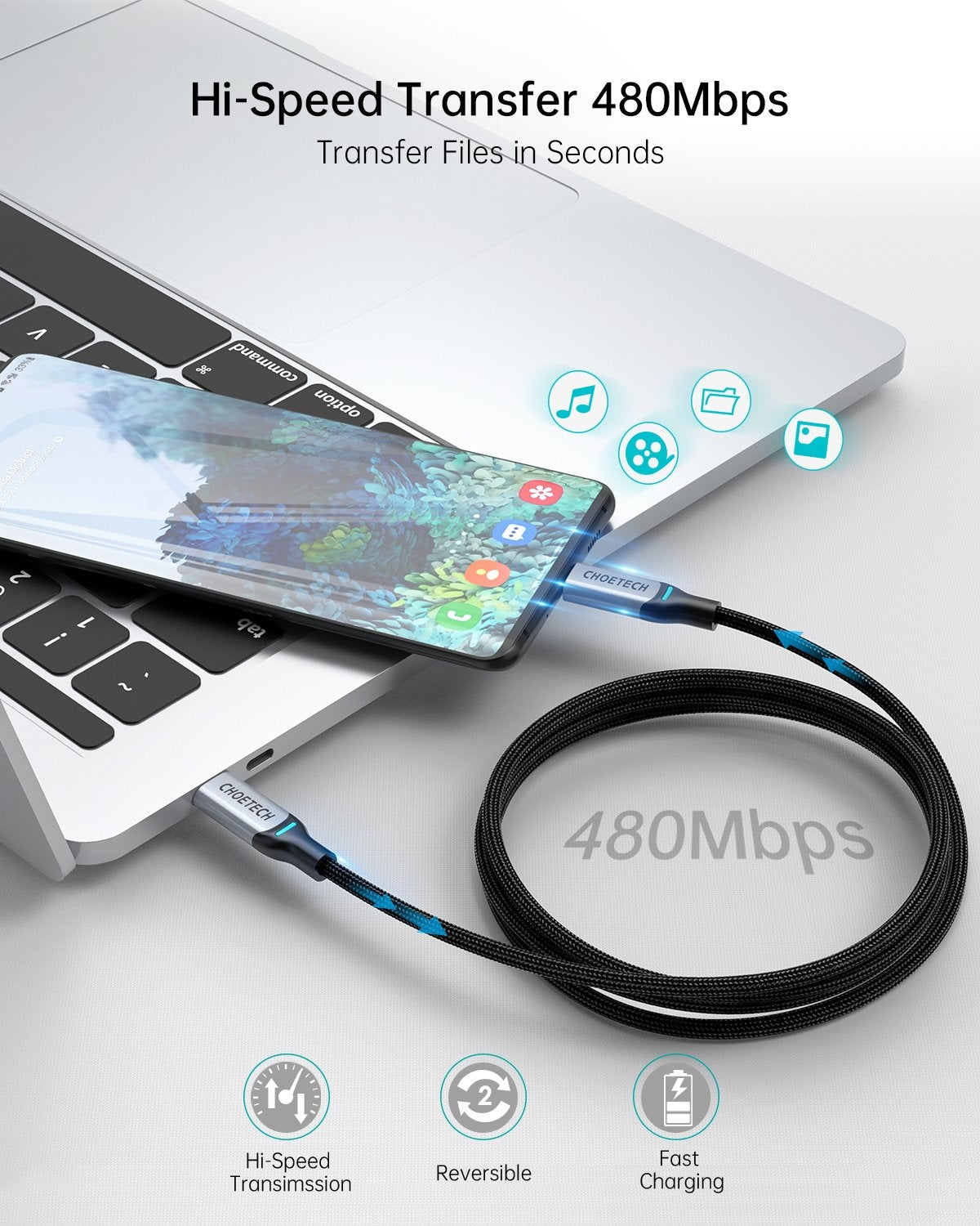 choetech-mix00073-xcc-1002-x2-100w-usb-c-braided-fast-charging-cable-1-8m-2-pack at www.mallsonline.com.au