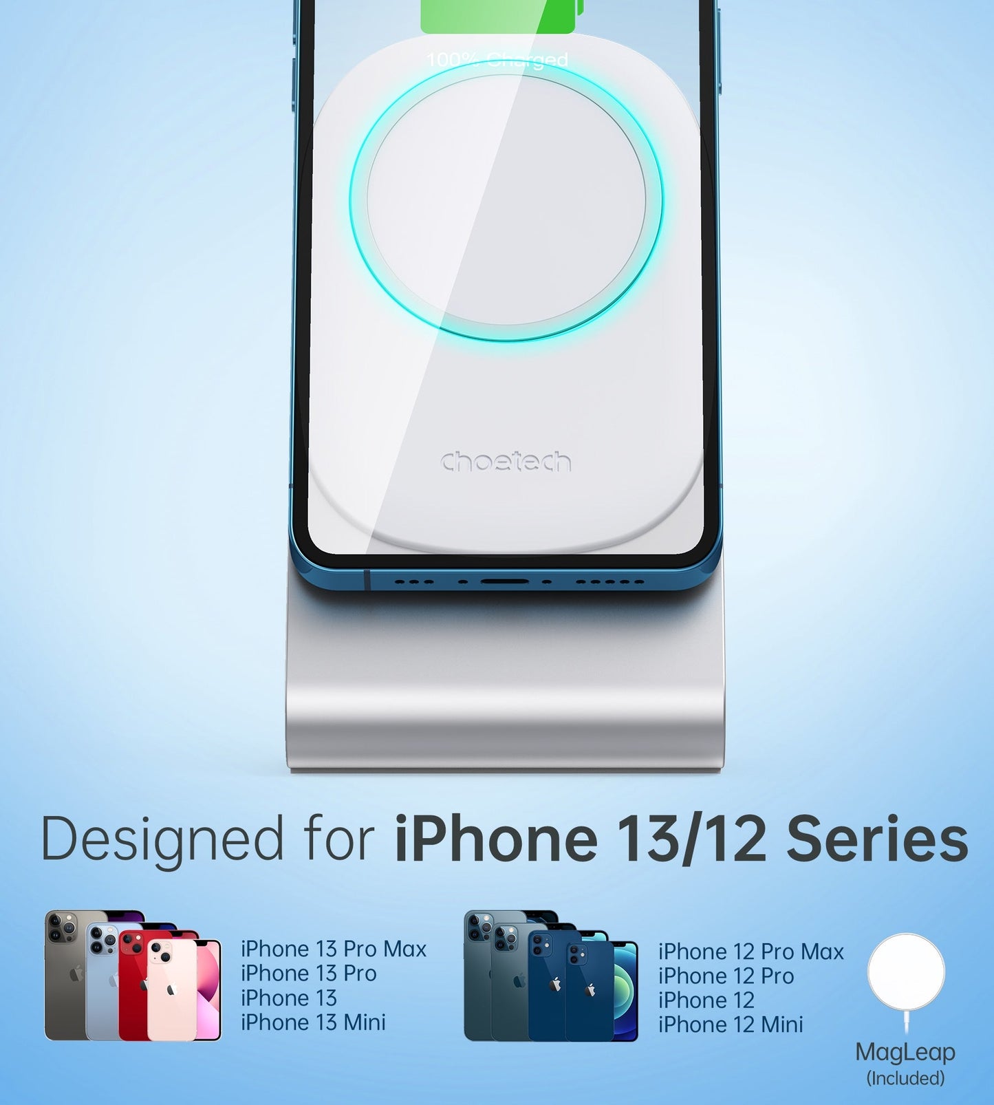 choetech-mix00117sl-magasafe-fast-wireless-charger-stand-holder-for-iphone-13-12-h047-t517 at www.mallsonline.com.au