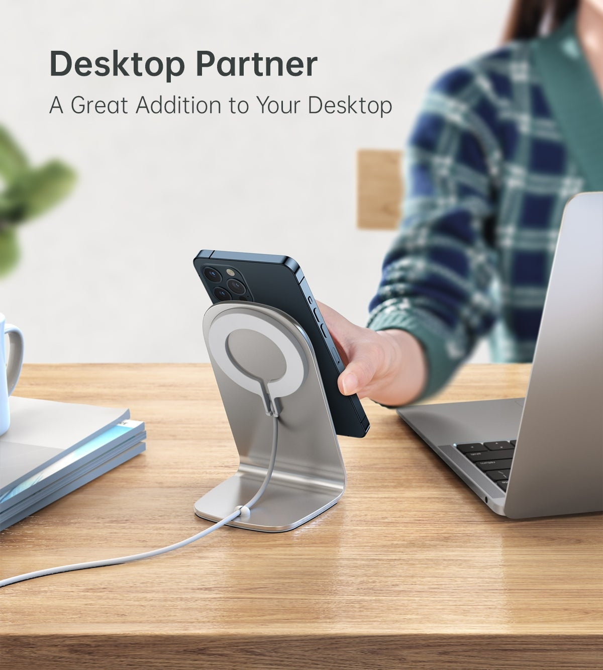 choetech-mix00117sl-magasafe-fast-wireless-charger-stand-holder-for-iphone-13-12-h047-t517 at www.mallsonline.com.au