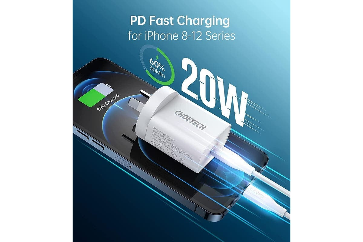 choetech-q5004-pd-fast-type-c-wall-charger-20w at www.mallsonline.com.au