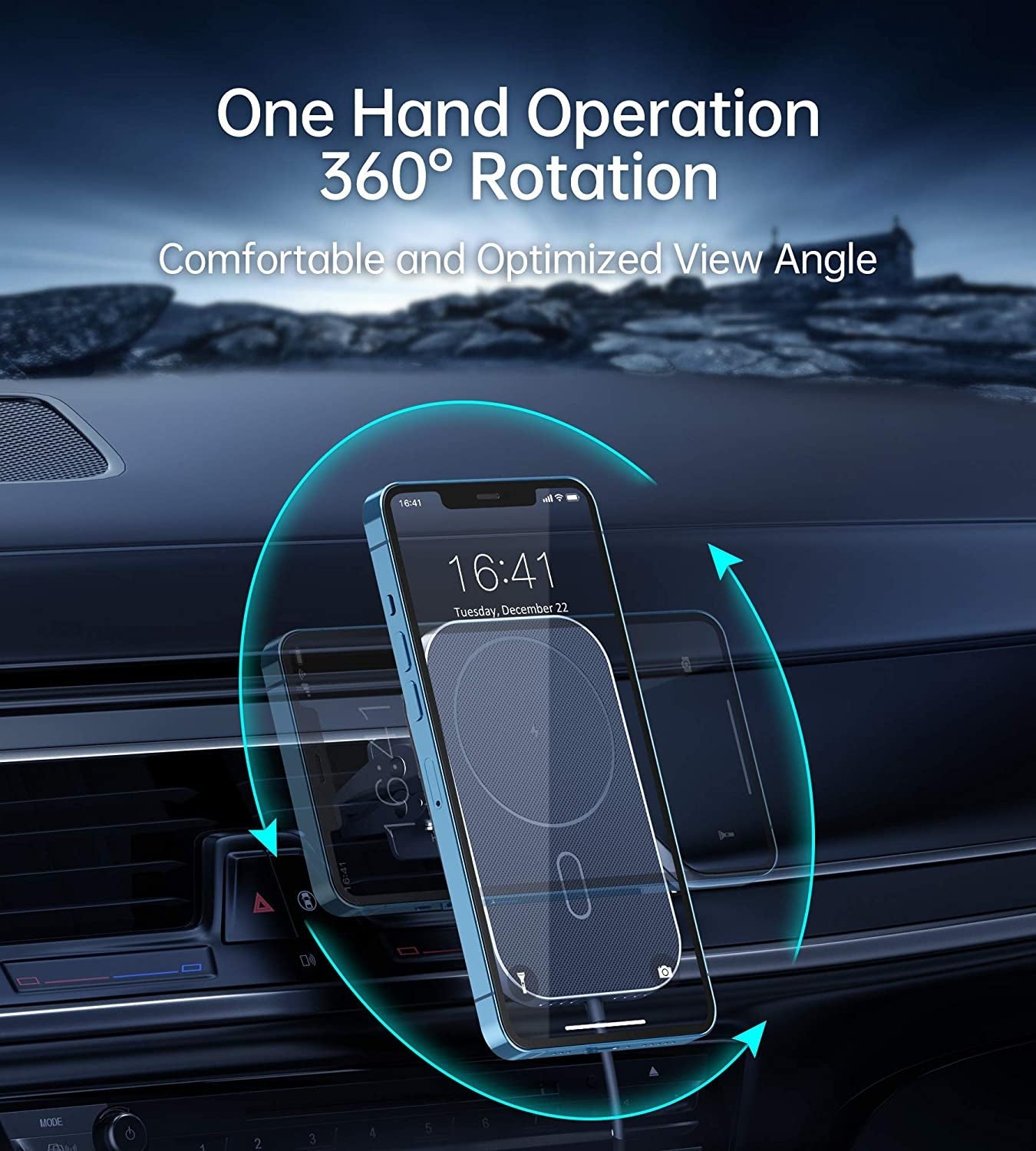 choetech-t200f-201-15w-magleap-magnetic-wireless-car-charger-holder-with-1m-cable at www.mallsonline.com.au