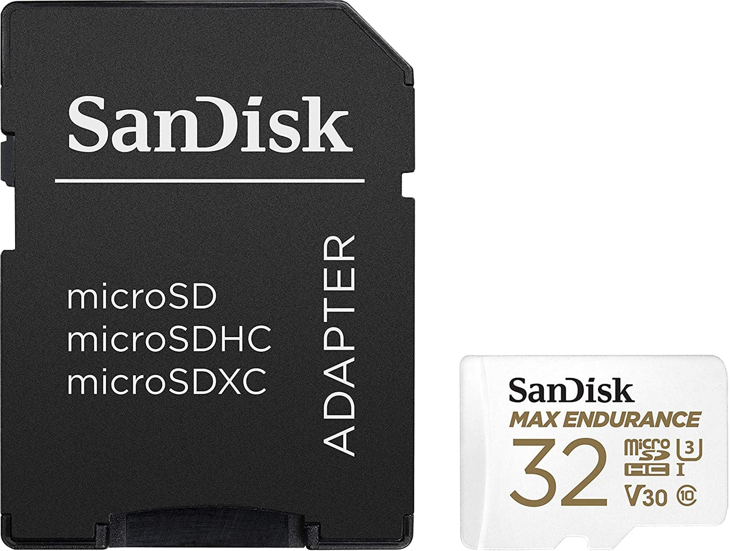 sandisk-max-endurance-microsdhc-card-sqqvr-32g-15-000-hrs-uhs-i-c10-u3-v30-100mb-s-r-40mb-s-w-sd-adaptor-sdsqqvr-032g-gn6ia at www.mallsonline.com.au